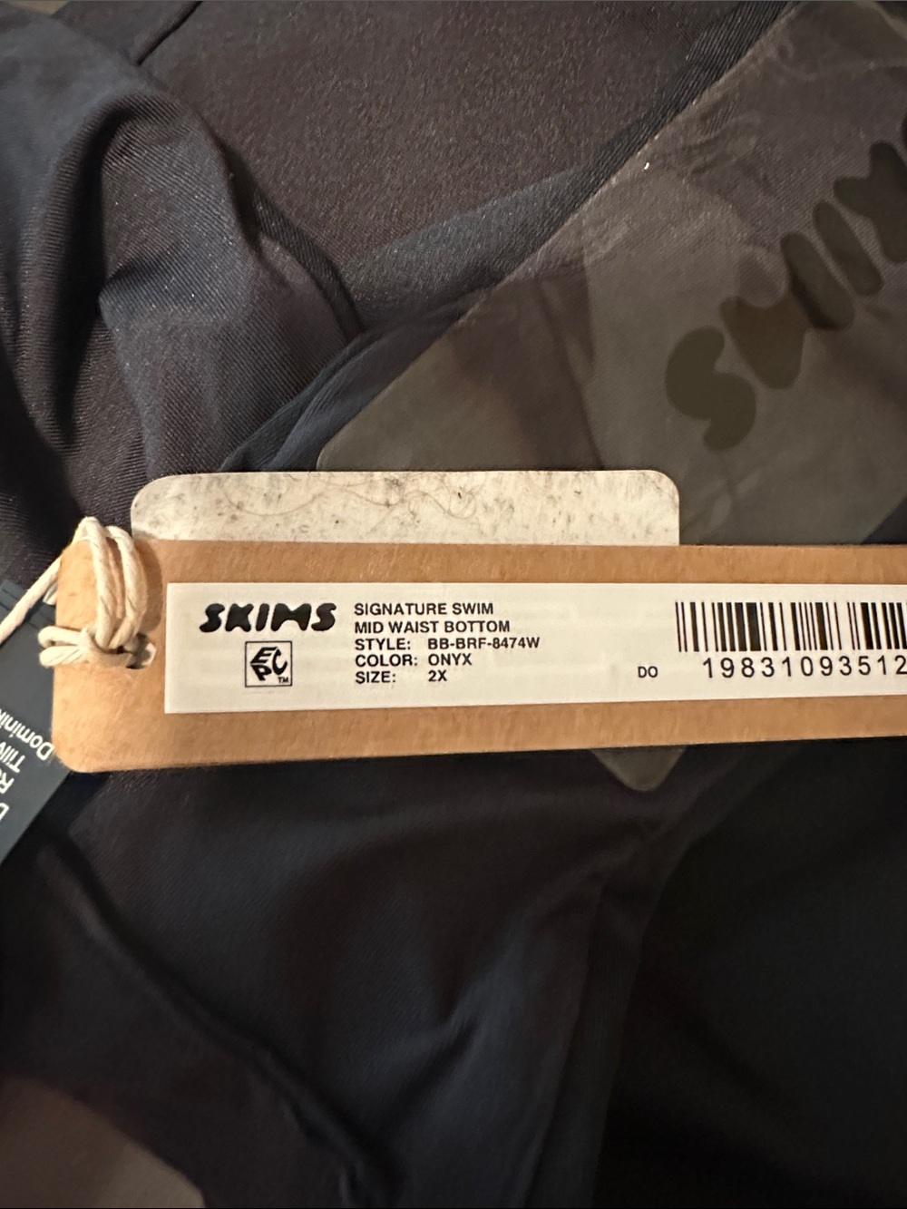 SKIMS Signature Swim Mid-Waist Sculpting Bikini Brief NWT - Picture 4 of 4